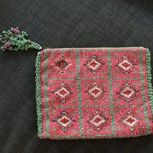 Anthropologie JASPER & JEERA Beaded Clutch